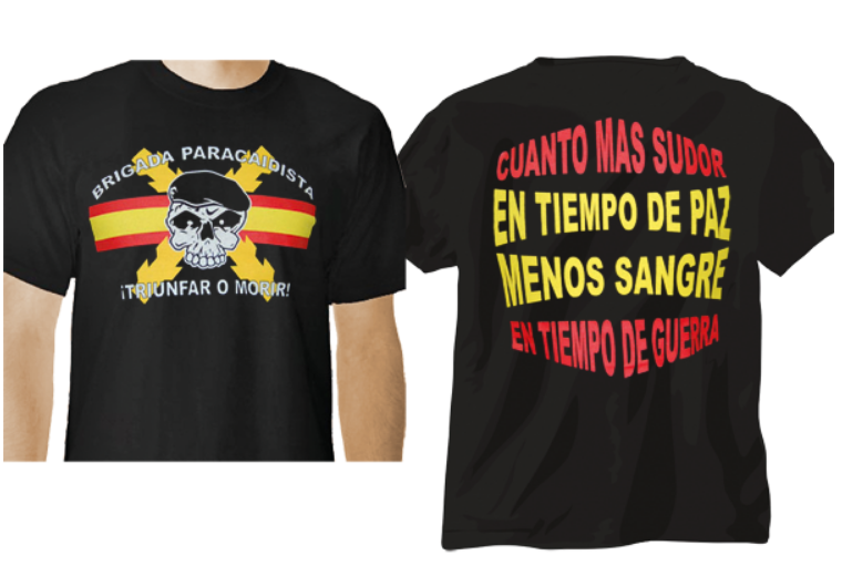 T- särk Barbaric® : BRIPAC CALAVERA ESPAÑA 01