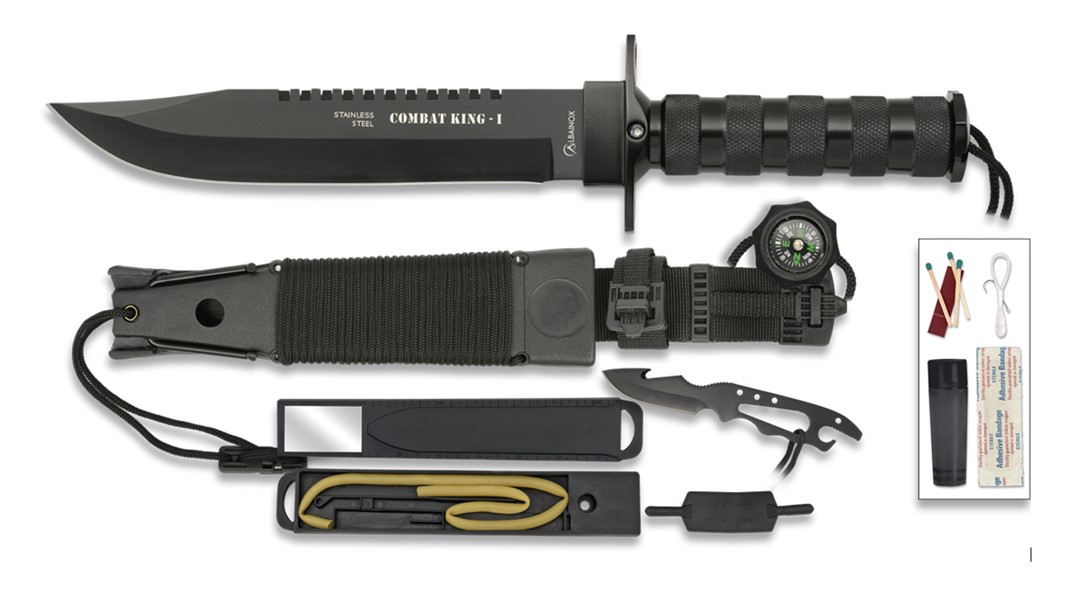 Нож выживания Combat King-1 Martinez Albainox® 32101