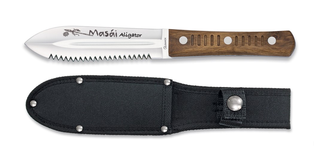 Fixed-blade knife Masai Martinez Albainox® 32605