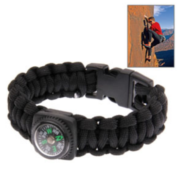 Paracord kompassiga 33526